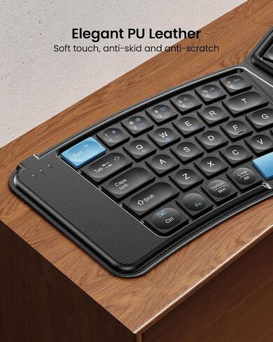 Protoarc Ergonomic Foldable Beyboard Mouse ، XKM03 Portable Bluetooth Beyboard Mouse Mouse for Business and Travell in Kuwait