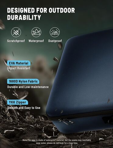 Starlink Mini Case, Durable Hard Case for Travel, 1680D Protective Starlink Mini Bag, Shockproof, Waterproof, Must-Have for Camping & Travel in Kuwait