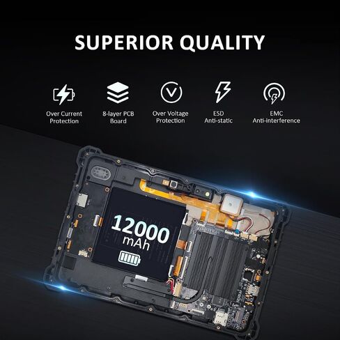 10.1" Rugged Tablet Windows 11 Pro,IP67 Industrial Waterproof Tablet in Kuwait