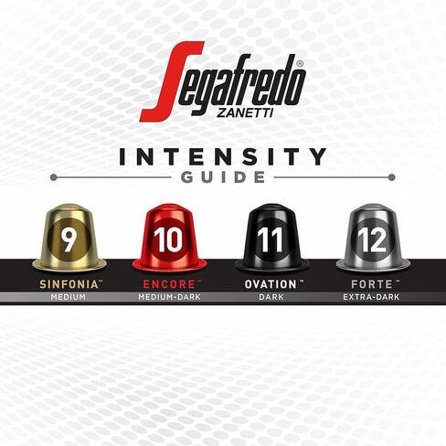 Segafredo Zanetti Espresso Capsules, Variety Pack, Compatible with Nespresso Original Machines, 40 Count Aluminum Pods (Pack of 1) in Saudi Arabia