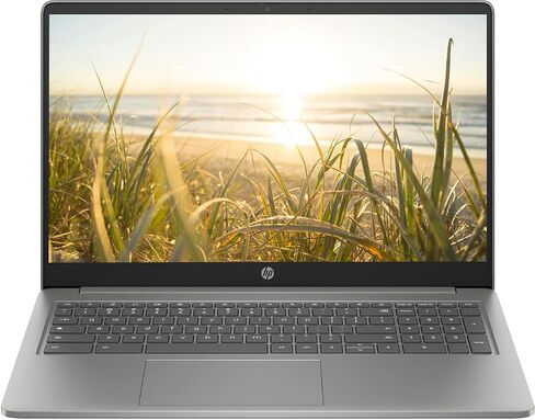 HP Portable 15.6 "Anti-Glare FHD IPS Chromebook مع Google AI ، معالج Intel I3 Octa-Core يصل إلى 3.76 جيجا هرتز ، 8 جيجا بايت LPDDR5 ، تخزين 128 جيجا بايت ، واي فاي فائقة فائقة ، و Chrome OS ، Dale Gray ، Renewed in Saudi Arabia