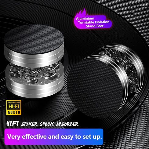 4 أجهزة كمبيوتر مكبر صوت عزل ، مكبر صوت ، قفص ، أقدام دافئة للمعدات ومكبرات الصوت وضغط مكبرات الصوت in Kuwait