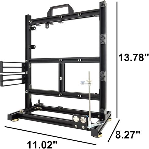 ATX PC Test Bent Bench Open Air Computer ، Creative Assembly Computer Motherboard Rack ، قوس الألومنيوم ، الجدار الأفقي الرأسي المحمول معلق ، itx/matx/atx هيكل اللوحة الأم in Kuwait