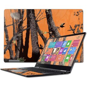 MightySkins Skin Compatible with Lenovo Yoga 710 15.6" - Orange Camo | Protective, Durable, and Unique Vinyl Decal wrap Cover | Easy to Apply, Remove, and Change Styles | Made in The USA