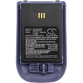 Cameron Sino Battery for Avaya 3725, 3725 DECT, DECT 3725, DH4, WH1, Ascom 9d62 i62 Messenger D62 i62 Protector i62 i62 Talker D62 DECT DH4-ACAB 900mAh