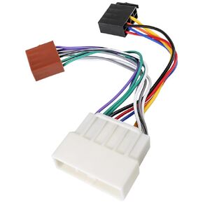 16PIN Radio Harness Kit Aftermarket Car Stereo Wiring Harness Adapter Compatible with Honda Accord Civic CRX Prelude Acura Integra Legend NSX RL Vigor