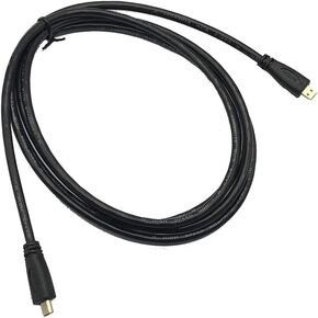 Seadream High Speed Micro HDMI Male to Male Cable,Micro HDMI Type D Male to Male Cable Gold Plated (Black 3Feet) in Kuwait