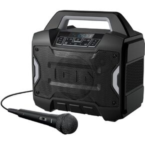 ION Audio - Sport Boom All-Weather Rechargeable Speaker with Microphone (Renewed)