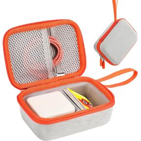 حالة صلبة متوافقة مع مشغل الموسيقى الصوتية Yoto Mini Kids ، علبة السفر للأطفال يلعب بطاقات Audiobook Cards ، رمادي فاتح in Kuwait