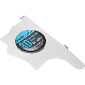 PATIKIL Flat Curved Spudger Pry Blade Professional Stainless Steel Metal 0.12mm Ultra Thin Pry Opening Tool for Mobile Phone Repair