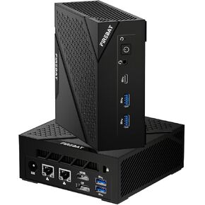Mini PC N100 Intel, 2.5GbE RJ45, Type-C, DP1.4, USB3.2, WiFi6, BT5.2, 16GB LPDDR5 4000MHz RAM, 512GB M.2 SSD ‎PCIe, 4K Small PC Mini Computers Desktop, Office/Business/Home/School Mini Server