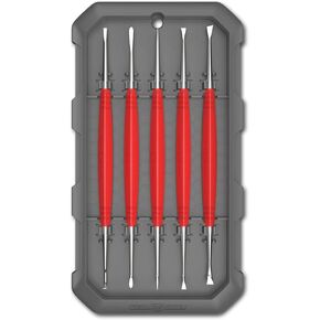 Real Avid Stainless Steel - Set of 5 Gun Cleaning Picks for Firearm Cleaning and Maintenance - 10 Different Tip Shapes for Gun Cleaning