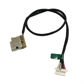 DC في مقبس موصل منفذ شحن كابلات الطاقة من جاك مع سلك لسلسلة HP 17-CN 17-CP 17-CN0013DX 17-CN0010NR 17-CN0164ST 17-CP0035CL 17-CP0025CL M50400-001 M46694-F27 11.37 INCH