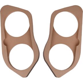 2Pcs Front Door Pod Baffles 6.5" Speaker Rings Pods Compatible with 2000-2006 GM/GMC Silverado, Tahoe, Suburban (Fits for Deaf Bonce M61SE, M60SQL)