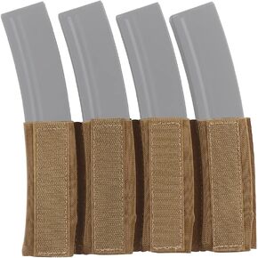 Quad MP5 Magazine Pouches Elastic Molle Mag Insert for MK4 Chest Rig