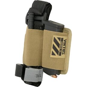 VIKTOS Hookie 15 Double Pistol Magazine Holder | Durable Tactical Storage Accessory with Elastic Webbing, Hook Backing & Versatile Design | Compact 4.5" W x 3.75" H Gear Organizer, Fieldcraft