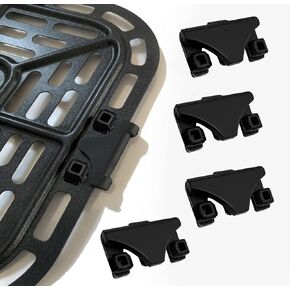 Air Fryer Rubber Feet for Instants Pot Vortex 2 Quart Mini Air Fryer, 4PCS Upgraded Air Fryer Rubber Bumpers Rubber Tabs Rubber Tips Replacement Parts for Instants 2QT Air Fryer Tray
