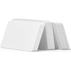 100pcs MIFARE Classic 1K 13.56MHZ RFID Smart Cards S50 Card ISO14443A M1 Cards?Printable Blank RFID Cards for Access Control, Hotel Key cads, etc
