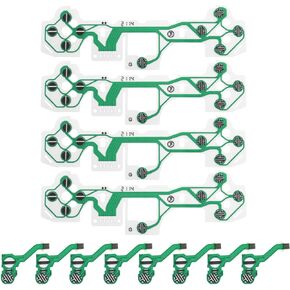 Create idea 4Pcs V1 Conductive Film Membrane Replacement Compatible with PS5 FPC Flexible Ribbon Cable Electronic Accessories Green
