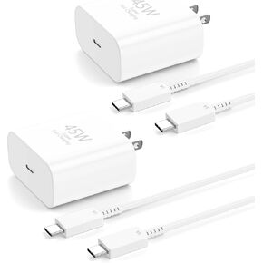 iPhone 16 Pro Max Charger Fast Charging, 45W USB C iPhone 16 Super Fast Charger Block with 10ft Long Type C Charging Cable Cord for iPhone 16/16 Pro/16 Pro Max/16 Plus 15/15 Pro Max/Pro, Galaxy S24