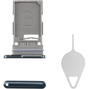 Sim Card Tray Replacement for Samsung Galaxy S22 5G (Single SIM Version) Green Card Tray Slot Holder Bracket Adapter with Needle Ejector for S22 5G SM-S901U SM-S901U1