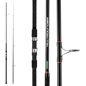 LITTMA 2-Piece Surf Rods - Travel-Friendly Saltwater Spinning/Casting Fishing Rod - Graphite Composite Blank in 8'/9'/9'6/10'/11'/12' Sizes for Surf Fishing Adventures