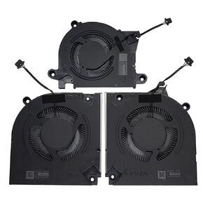 Replacement New CPU+GPU+CPU subfan Cooling Fan for Dell Alienware M16 R1 07WCYX 7WCYX MG75091V1-C150-S9A MG75091V1-C160-S9A DC12V 0.42A EG50060S1-C640-S9A DC5V 0.44A