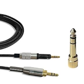 Replacement 6.5ft Cord Compatible with Audio Technica ATH-M50x, with 1/4 Adapter Aux Aduio Cord Compatible with Audio Technica ATH-M50x ATH-M40x, ATH-M70x Headphones