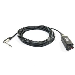 Elite Core PROHEX-CORE-18 18' Pro Headphone Extension Cable with Remote Volume Control Beltpack