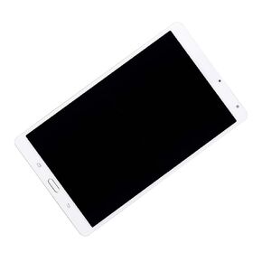 New Replacement LCD Touch Screen Display Digitizer Full Assembly Parts Compatible with Samsung Tab S 8.4 SM-T700 white with frame