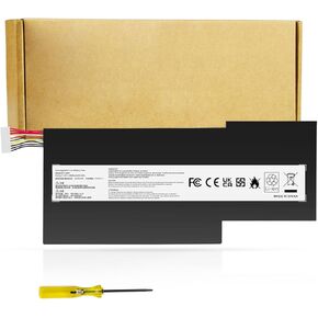 BTY-M6K Battery Compatible with MSI Stealth Pro GF63 GF65 GF75 GS63VR GS73VR 7RG 7RG-005 Thin 8RB 8RC 8RD 8RD-031TH 8RC 8RF 8SC 8RX 9SC 9SCXR Thin 10SDR 9SEXR 9SD GS73 8RF WS63 8SK WP65 WF65 WF75