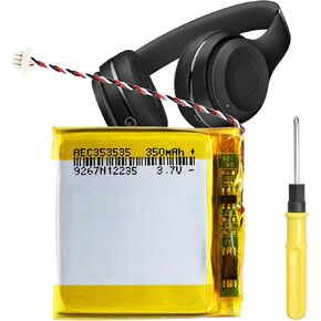 for Beats Solo 3 Battery Replacement: AEC353535 Battery for Beats by Dr Dre Solo2 Solo3 Solo 2 3 2.0 3.0 Wireless Headset Headphones with Tool (NOT for Studio 2 3)