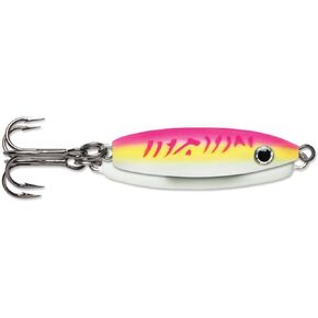 VMC Rattle Spoon 1/4 oz Glow Pink Fire UV