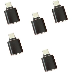 [Apple MFi Certified] USB-C to OTG Adapter, 5Pack Type-C Thunderbolt 5 to USB Digital Converter USB-C to USB 3.0 Female for iPhone 15/iPad Pro/MacBook Pro/Galaxy/Pixel and All Type-C Devices