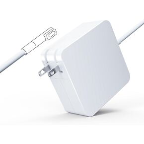 Mac Book Pro Charger, for Mac Book Pro 13 Inch Display AC 60W L-Tip Connector,Compatible with Mac Book(2009 2010 2011) Old Mac Book Pro Power Adapter