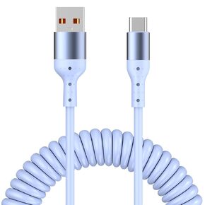iPhone 16 15 Fast Charging Car Carplay Cable,[MFi Certified] Retractable 5ft 60W USB A to USB C Fast Charging Cord Screen Data Sync for iPhone 16 Pro/Pro Max/Plus/15 iPad Air Mini Carplay