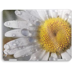 MightySkins Glossy Glitter Skin Compatible with HP Spectre x360 14" (2022) Full Wrap Kit - Daisy | Protective, Durable High-Gloss Glitter Finish | Easy to Apply | Made in The USA
