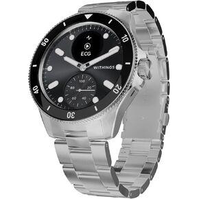 Withings Scanwatch Nova - Heart Health Hybrid Smart Watch for Men & Women - SPO2, Temperature Monitoring, Sleep, Respiratory Health, Cycle Monitoring, 30-Day Battery Life, Apple iOS/Android