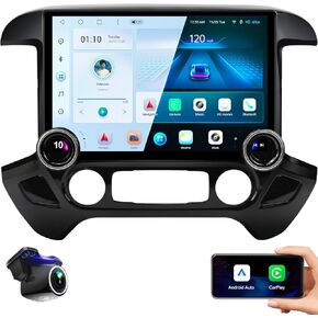 8G+128G CAR Radio لـ Chevy Silverado GMC Sierra Car Stereo 2014-2018 و Android13 و Dual Knobs 13.1 "Qualcomm 8 Core مع Carplay Android Auto و Off-Road و DTS و DSP و 4G LTE و 5G Wifi SWC in Kuwait