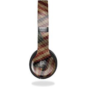 Carbon Fiber Skin Compatible with Beats Solo 4 - Vintage American - Premium 3M Vinyl Protective Wrap Decal Cover - Easy to Apply | Crafted in The USA by MightySkins