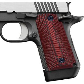 Guuun Kimb Micro Carry 9 9mm Grips G10 Grips, Sunburst Tactical Texture