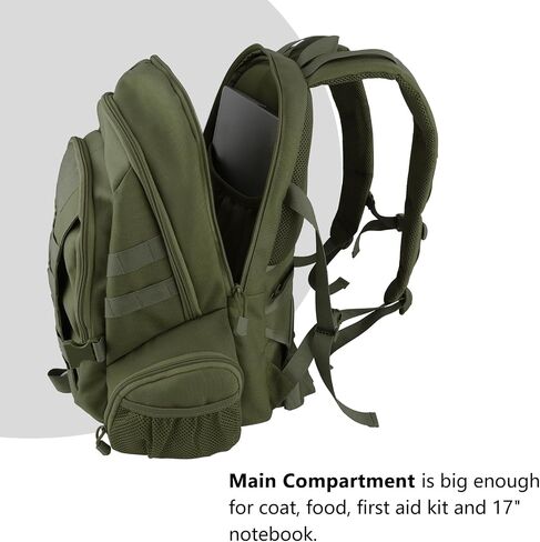 45L Tactical Military Backpack for Adults Fits 17 Inch Notebook in Saudi Arabia