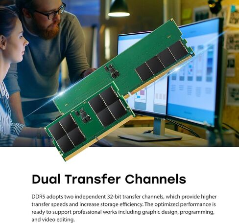 Transcend 32GB DDR5 5600 SO-DIMM 2Rx8 1.1V, RAM, Notebook/Laptop Computer Memory - JM5600ASE-32G in Saudi Arabia