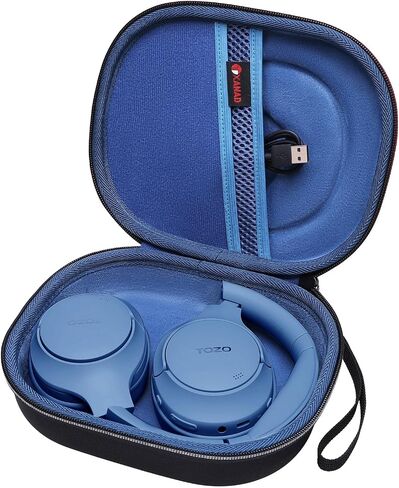 Xanad Hard Case لـ Bose QuietComfort ، QC Ultra ، QC 45 ، QC 35 ، QC45 SE ، QC SE لإلغاء الضوضاء اللاسلكية ، سماعات Soundcore H30i على الأذن - الأزرق in Kuwait