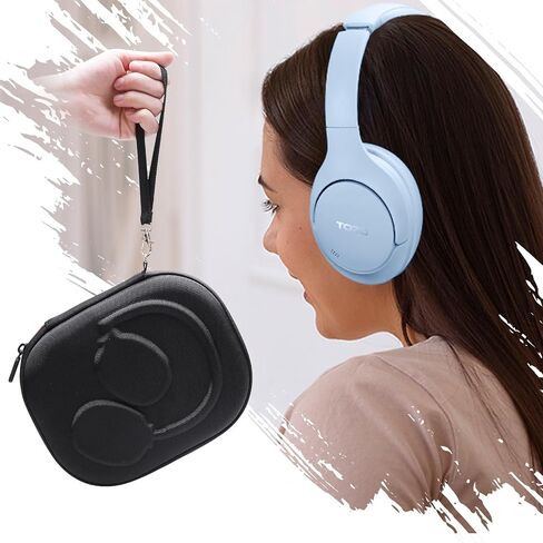 Xanad Hard Case لـ Bose QuietComfort ، QC Ultra ، QC 45 ، QC 35 ، QC45 SE ، QC SE لإلغاء الضوضاء اللاسلكية ، سماعات Soundcore H30i على الأذن - الأزرق in Kuwait