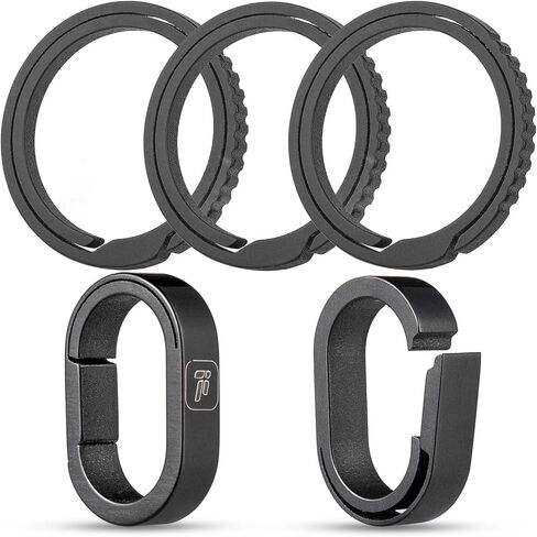 FEGVE Titanium Key Chain Rings for Home Keys, Bag Pendant in Saudi Arabia