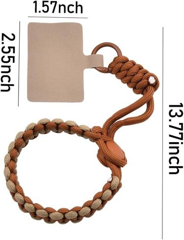 Guqqeuc Phone Wrist Strap Cell Phone Holder Lanyard Cell Phone Chain for Men Women Mobile Phone Strap Bracelet in Saudi Arabia