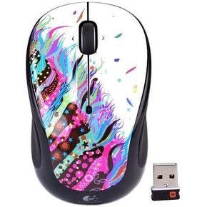 Logitech Wireless Mouse M325 (الاحتفال الأسود) (متجدد)