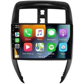 4+64GB for Nissan Versa Sedan Radio 2015-2019 Android 13 Car Stereo 10" Touchscreen Wireless Carplay Android Auto DSP Bluetooth GPS Navigation FM with Free Reverse Camera