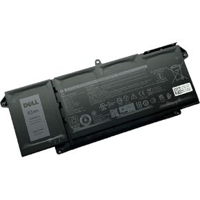 DELL 7FMXV 15.2V 63Wh 4-Cell Rechargeable Battery For DELL Latitude 5320 2-in-1 ,Latitude 7320 2-in-1 ,Latitude 7420 2-in-1, Latitude 7520 Laptops DP/N: 0727CG 0TN2GY 01PP63 HDGJ8 9JM71 4M1JN MHR4G